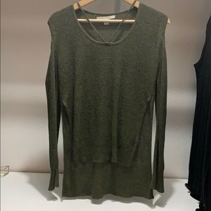 Cold shoulder long sleeve